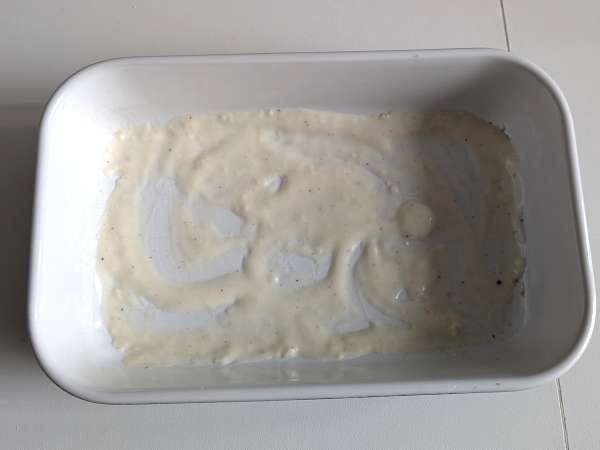 Krémové zapečené těstoviny s hráškem a šunkou au gratin - Příprava krok 6