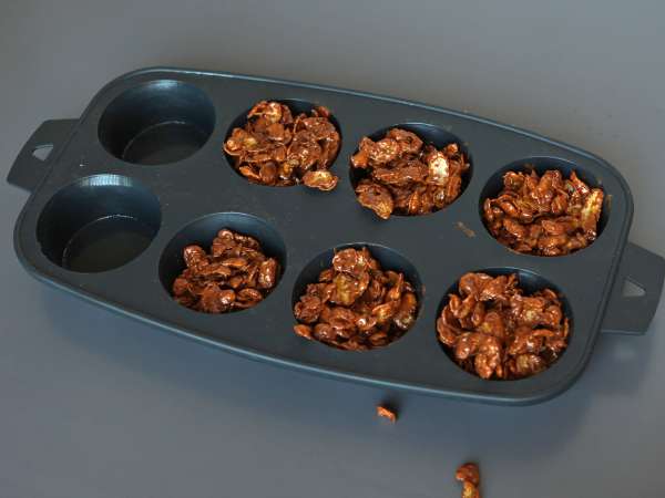 Velikonoční hnízda v pískových růžích - Příprava krok 3