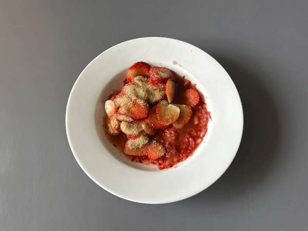 Jahodový koláč, americký jahodovo-krémový koláč, který nikdy nezklame. - Příprava krok 1