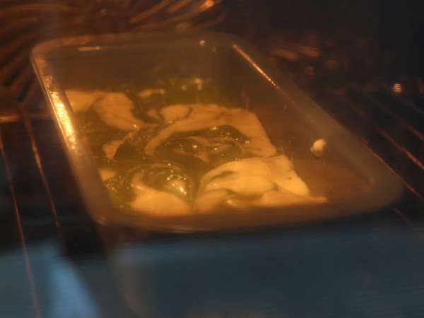 Mramorový dort s čajem matcha - Příprava krok 10