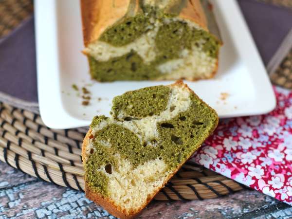 Mramorový dort s čajem matcha - Příprava krok 11