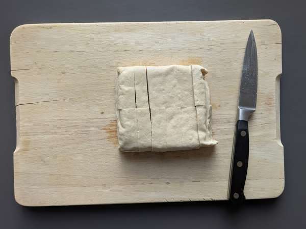 Tofu nugety z horkovzdušné fritézy - Příprava krok 2