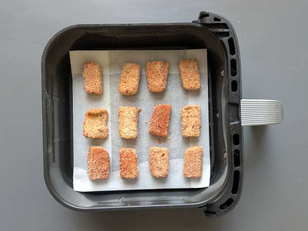 Tofu nugety z horkovzdušné fritézy - Příprava krok 7