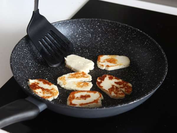 Salát z červené řepy s grilovaným halloumi - Příprava krok 7