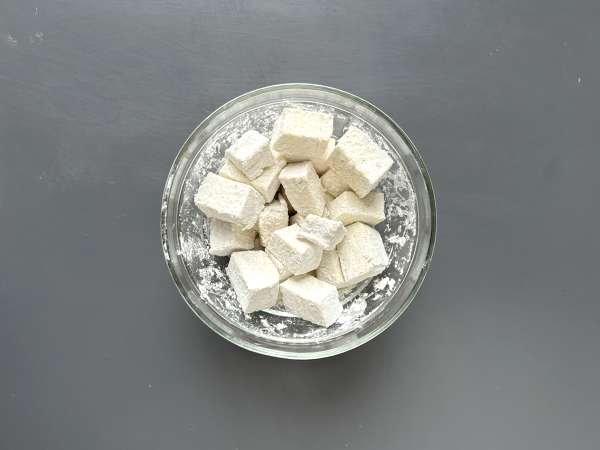 Tofu à la General Tao - Příprava krok 2