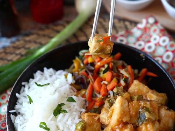 Tofu à la General Tao - Příprava krok 6
