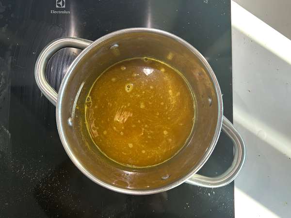 Kari z korálových čoček s kokosovým mlékem: snadný a krémový recept - Příprava krok 4