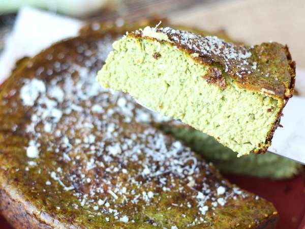 Quiche bez těsta se špenátem a gouda sýrem - Příprava krok 8