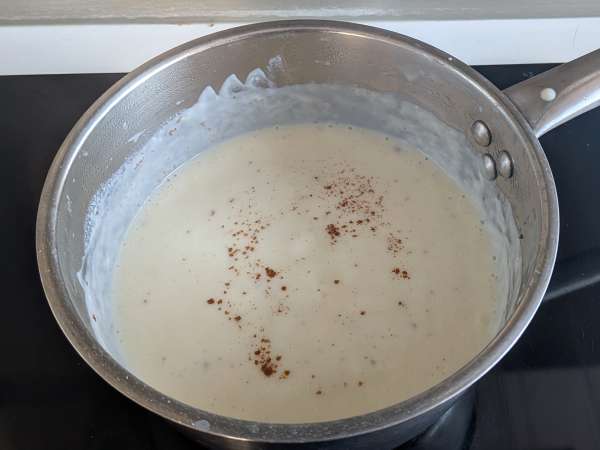 Lasagne s dýní, špekem a krémovými i křupavými ořechy - Příprava krok 3