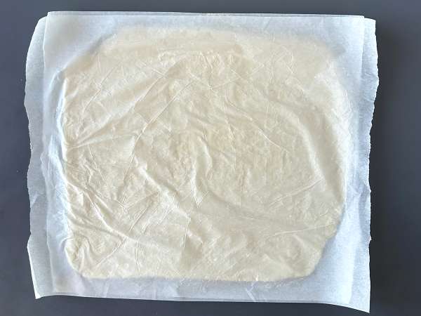 Pizza s cottage sýrem - Příprava krok 4