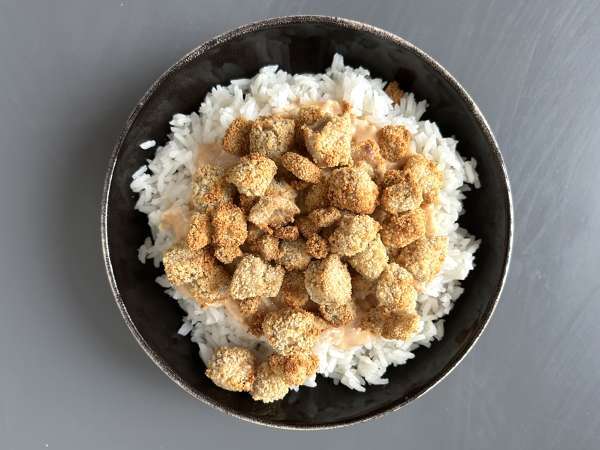 Crousty tofu: vegetariánská verze křupavého kuřete - Příprava krok 5