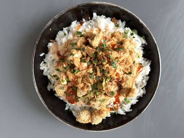 Crousty tofu: vegetariánská verze křupavého kuřete - Příprava krok 6
