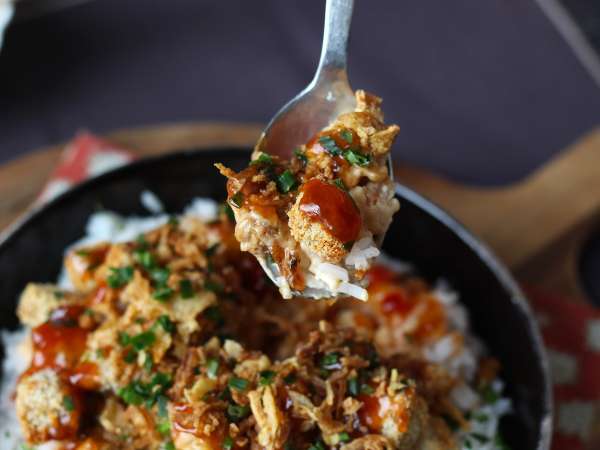 Crousty tofu: vegetariánská verze křupavého kuřete - Příprava krok 7