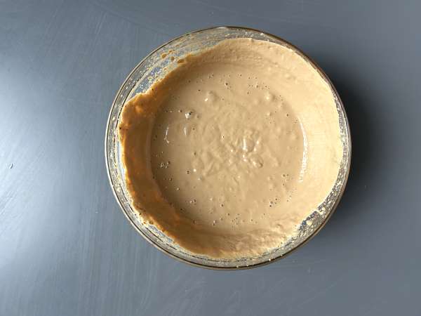 Kávová pěna z hedvábného tofu: 3 ingredience, bez vajec a smetany - Příprava krok 1