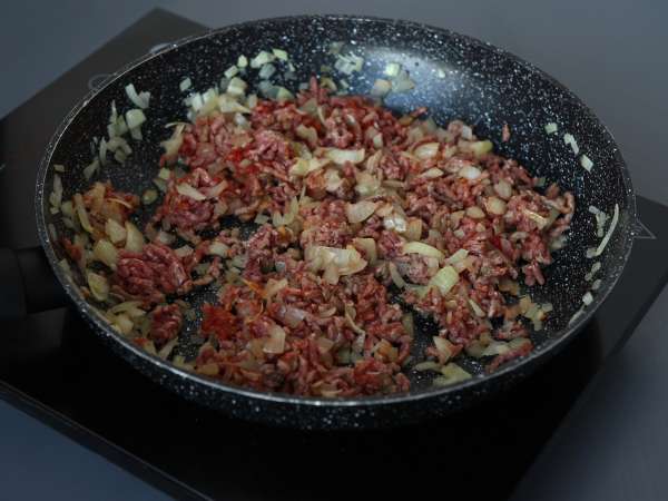 Lasagne alla bolognese z pánve - Příprava krok 2