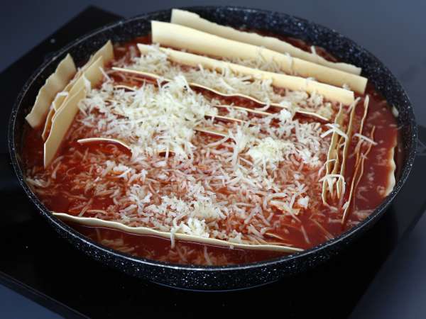 Lasagne alla bolognese z pánve - Příprava krok 5