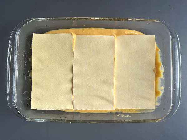 Lasagne s máslovou dýní, špenátem a ricottou - Příprava krok 5