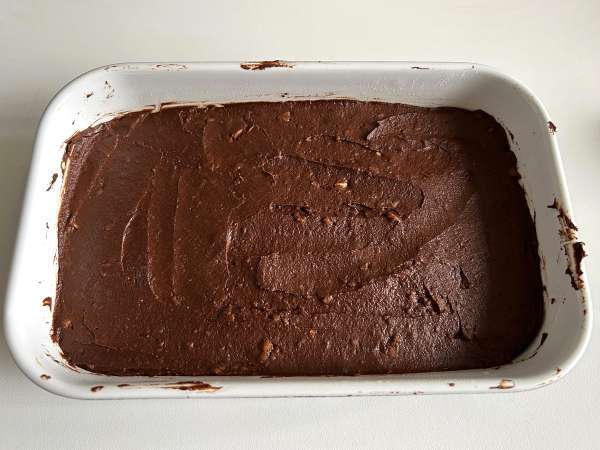 Brownie ze sladkých brambor bez másla a oleje - Příprava krok 6