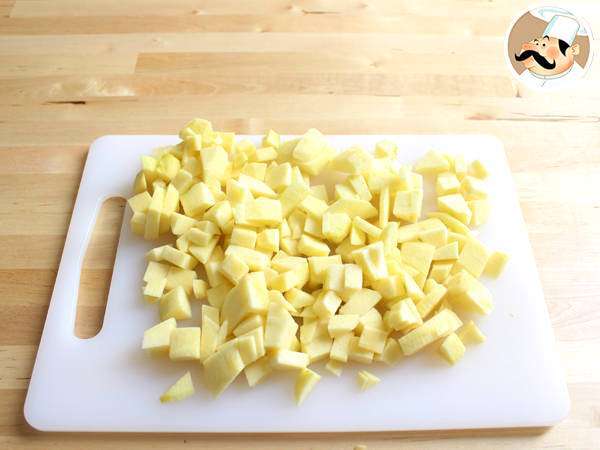 Jablečný crumble se skořicí - Příprava krok 2