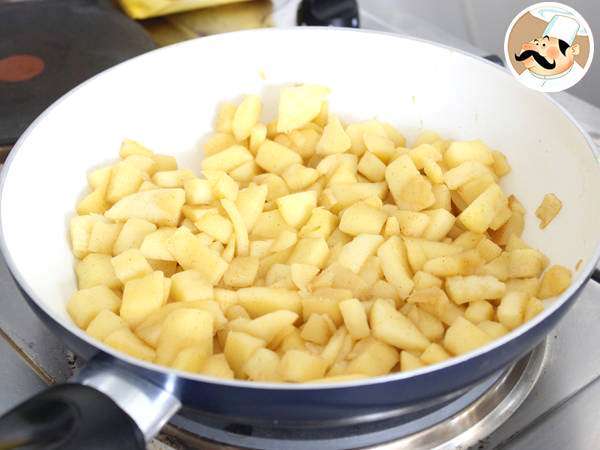 Jablečný crumble se skořicí - Příprava krok 3