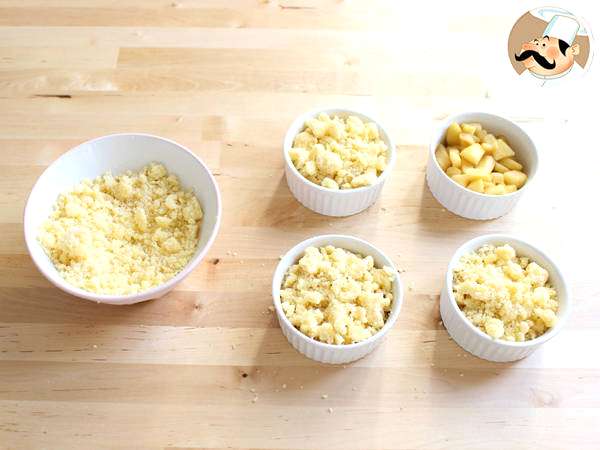 Jablečný crumble se skořicí - Příprava krok 5