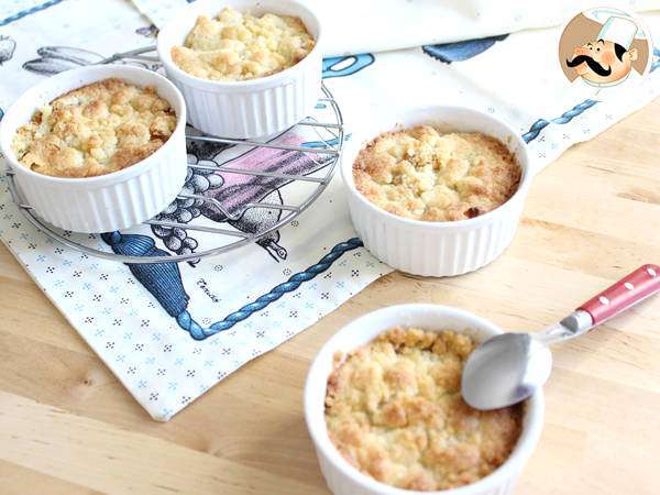 Jablečný crumble se skořicí - Příprava krok 6