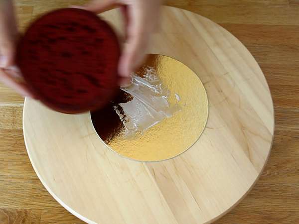 Halloweenský dort Red Velvet! - Příprava krok 9