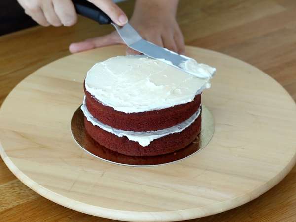 Halloweenský dort Red Velvet! - Příprava krok 10