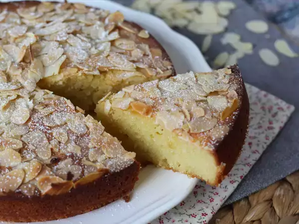 Recept Amandier: mimořádně vláčný mandlový dort