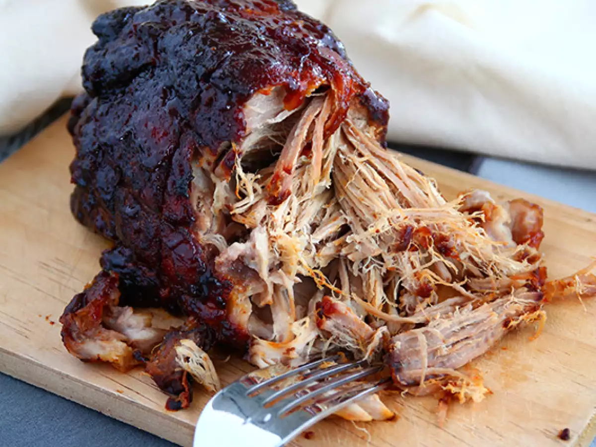 Americké trhané vepřové maso (pulled pork) - foto 3