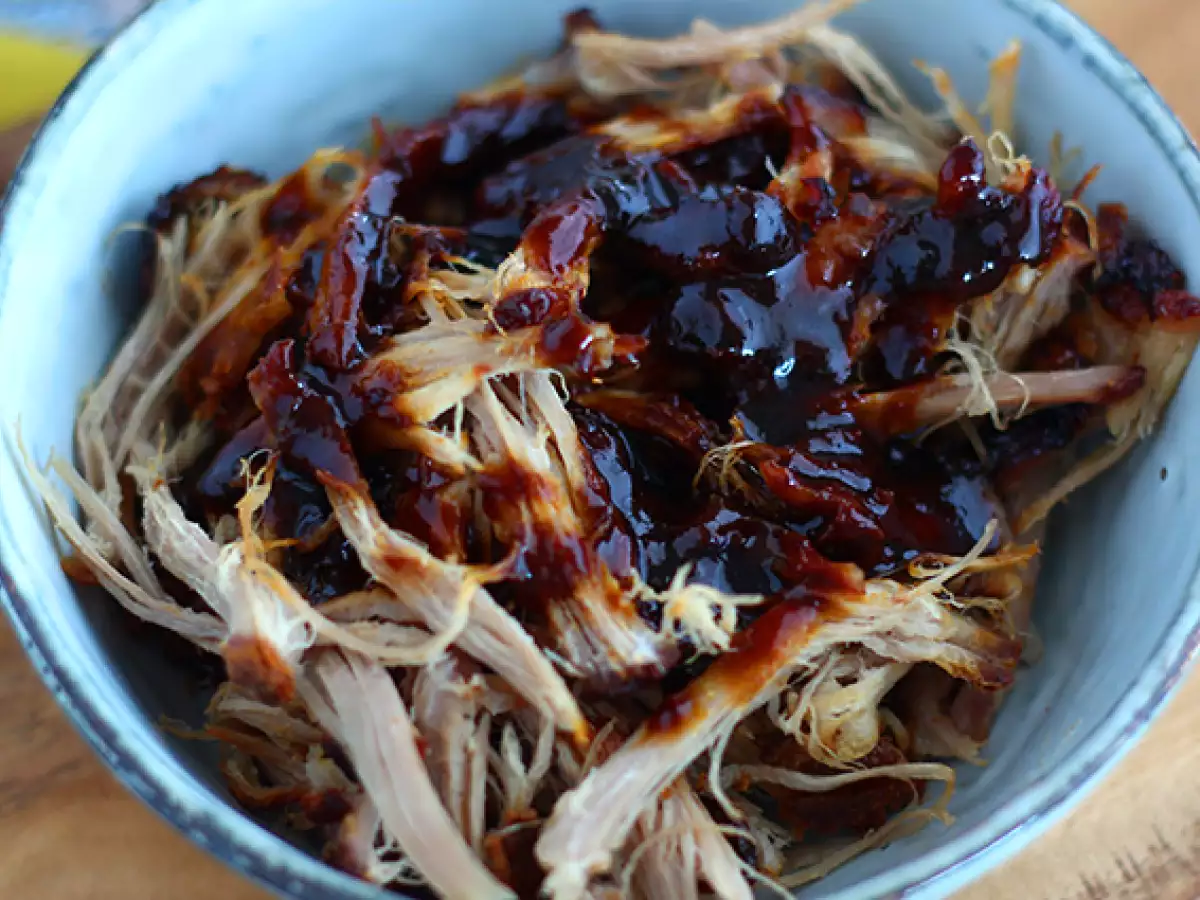 Americké trhané vepřové maso (pulled pork) - foto 4