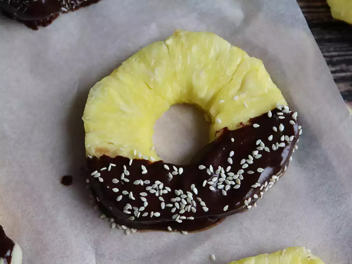 Ananas v čokoládě: dokonalý dezert, který připravíte s dětmi - foto 3
