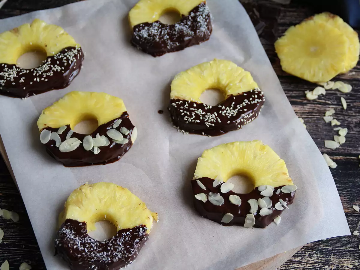 Ananas v čokoládě: dokonalý dezert, který připravíte s dětmi - foto 5