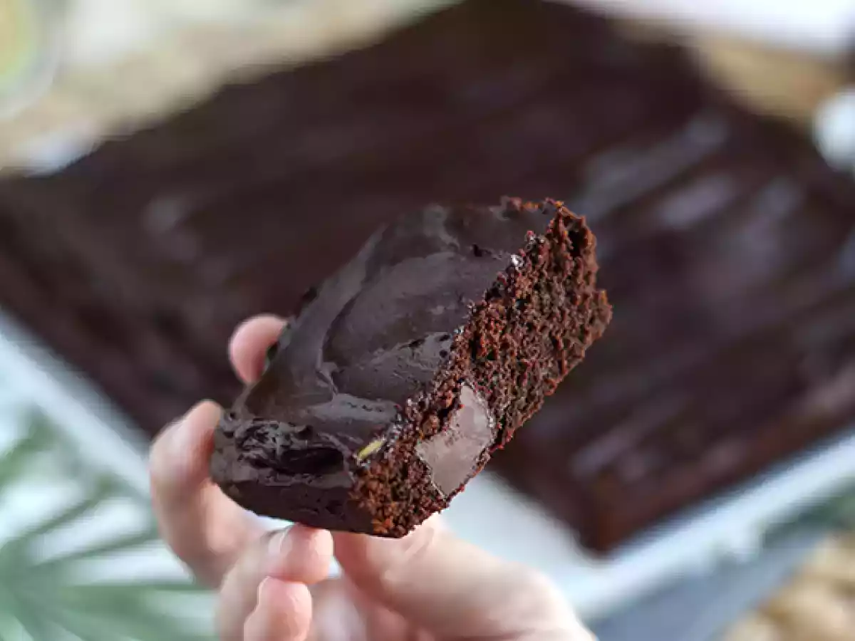 Avokádový a čokoládový brownie bez másla - bez laktózy - foto 2