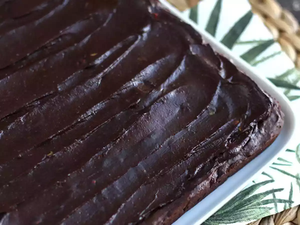 Avokádový a čokoládový brownie bez másla - bez laktózy - foto 5