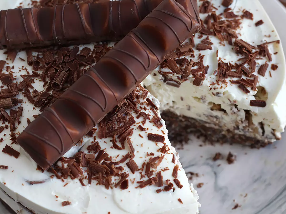 Báječný nepečený cheesecake Kinder Bueno - foto 5