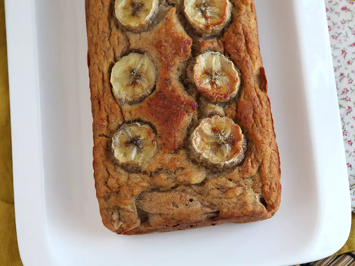 Banánový chlebíček bez cukru – banana bread - foto 3