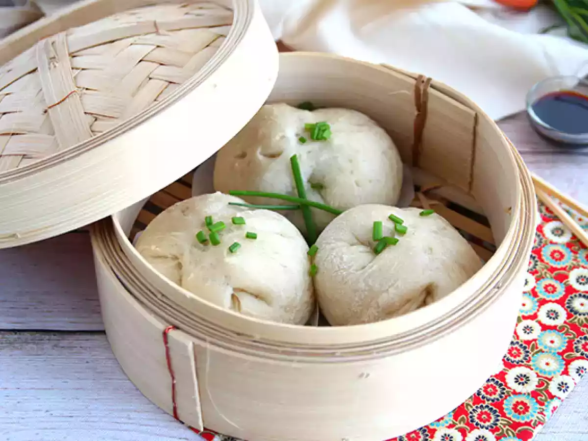 Banh Bao, malé dušené housky - foto 2