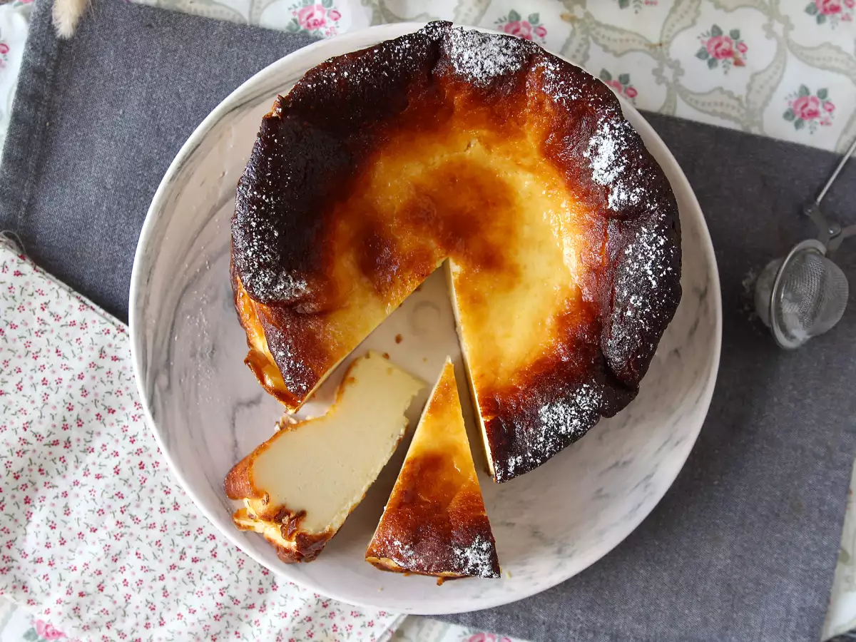 Baskický cheesecake - foto 4