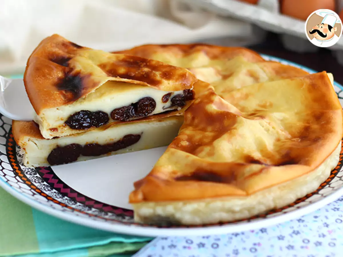 Bezlepkový a bezlaktózový bretaňský koláč (far breton)