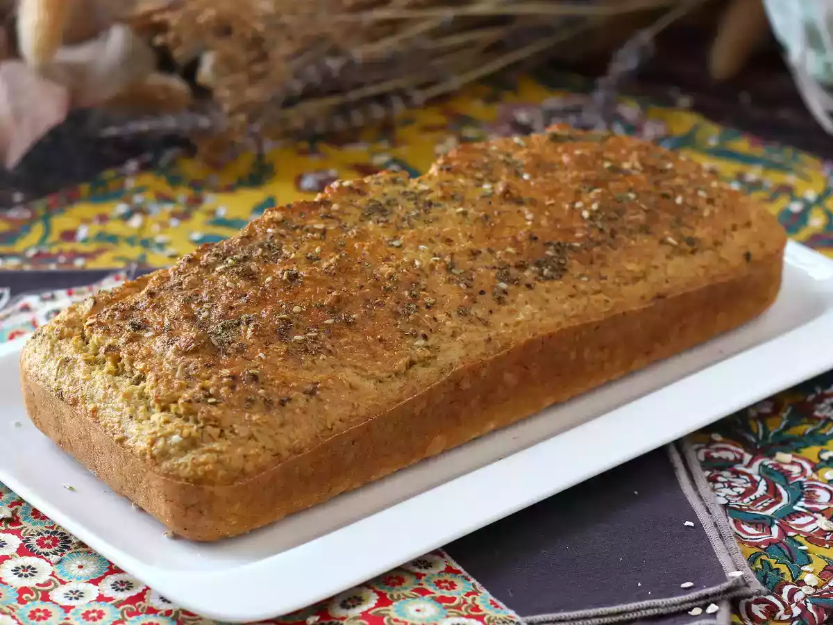 Bezlepkový ovesný chléb s jogurtem a vejci: zdravý a snadno připravitelný recept plný bílkovin - foto 3