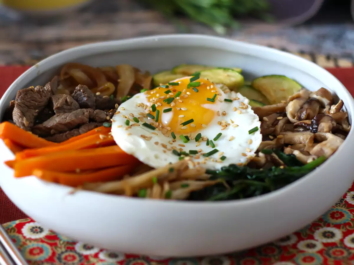 Bibimbap – tradiční korejský pokrm - foto 7