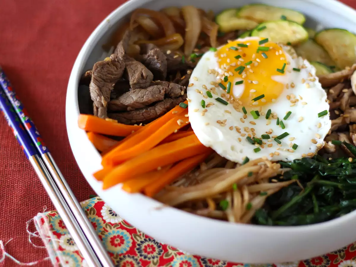 Bibimbap – tradiční korejský pokrm - foto 8