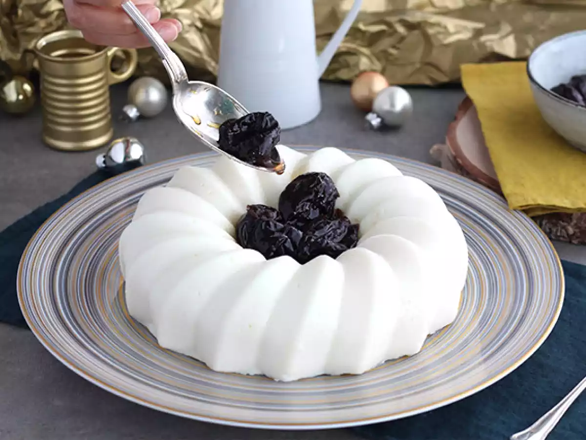 Blanc manger kokosové a švestkové coulis - foto 7