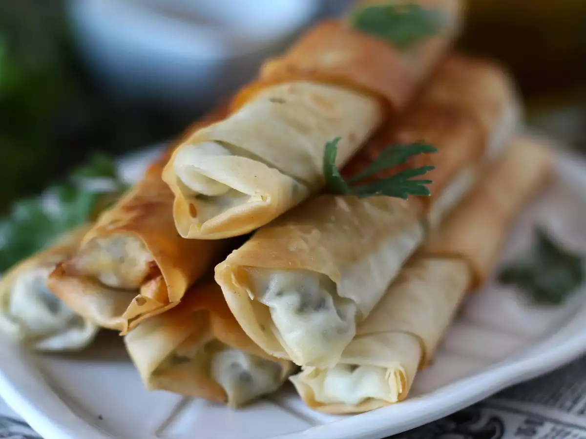 Börek s ovčím sýrem a petrželkou - foto 2