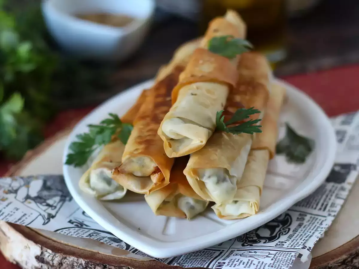 Börek s ovčím sýrem a petrželkou - foto 3