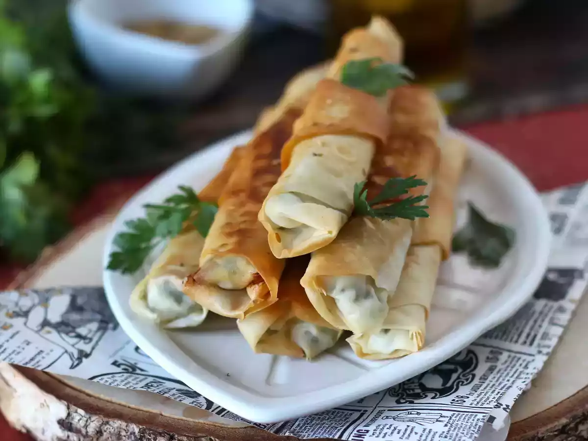Börek se sýrem feta a petrželkou - foto 3