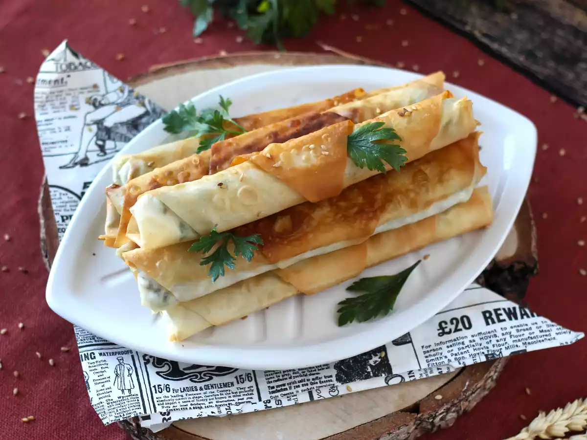 Börek se sýrem feta a petrželkou - foto 5