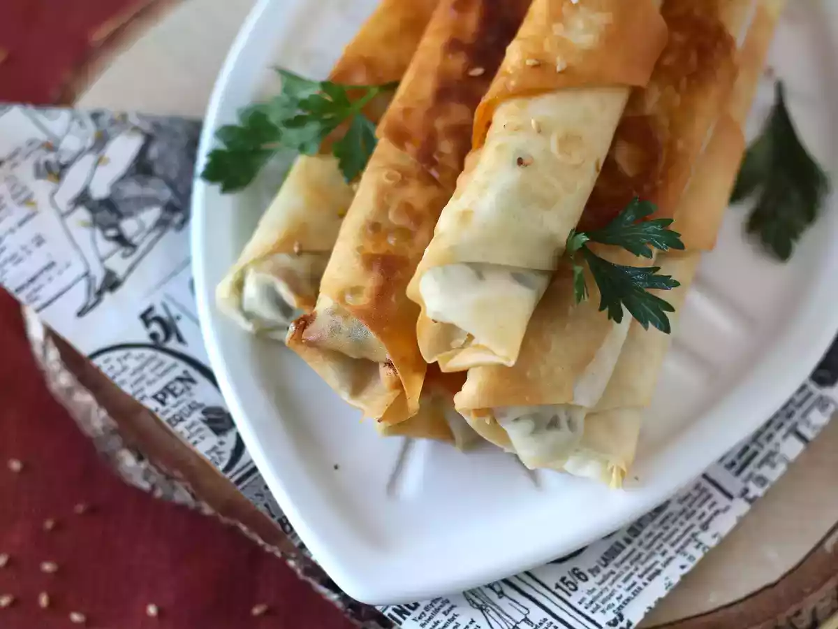 Börek se sýrem feta a petrželkou - foto 6