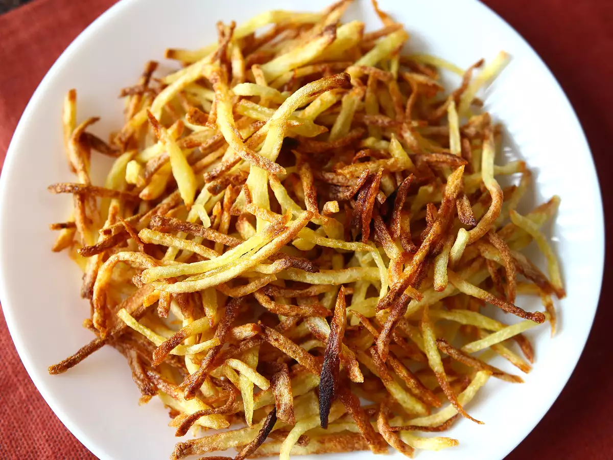 Bramborová sláma v horkovzdušné fritéze: tak křupavá, že neuvěříte, že je domácí - foto 4